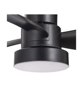 Ventilador de techo led E27 Alhelí 15W CCT negro