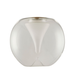 Tulipa redonda transparente para lámparas Andrómeda de Mantra