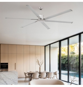 Ventilador de techo Faro Andros plata DC Ø213,3cm