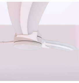 Ventilador de techo led Hawai 24W CCT blanco