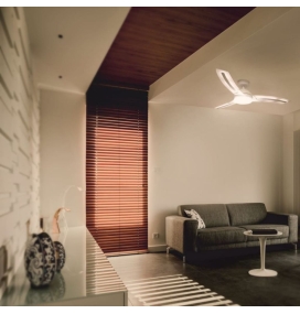 Ventilador de techo led Hawai 24W CCT blanco