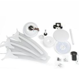 Ventilador de techo led Hawai 24W CCT blanco