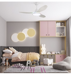 Ventilador de techo led Yoi 3 blanco 31W RGB