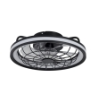 Ventilador de techo led Aira 50W negro