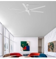 Ventilador de techo sin luz Faro Rotterdam 25 XXL blanco