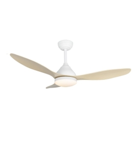 Ventilador de techo led Tilda 20W blanco y haya