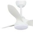 Ventilador de techo led Tilda mini S 20W blanco