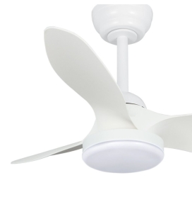 Ventilador de techo led Tilda mini S 20W blanco
