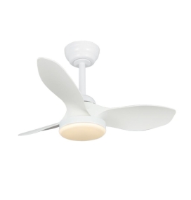 Ventilador de techo led Tilda mini S 20W blanco