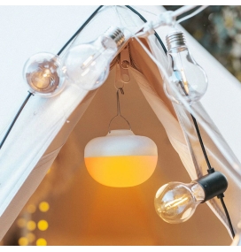 Bombilla led con batería recargable Newgarden Cherry Warm 9W 1800K blanca