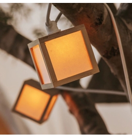 Guirnalda led Newgarden Vega solar, batería recargable y cable