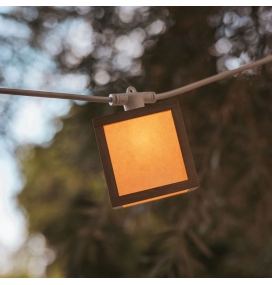 Guirnalda led Newgarden Vega solar, batería recargable y cable