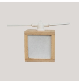 Guirnalda led Newgarden Vega solar, batería recargable y cable