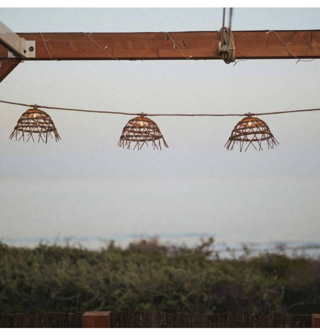 Guirnalda led Newgarden Alma solar, batería recargable y cable