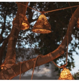 Guirnalda led Newgarden Maro solar, batería recargable y cable