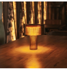 Lámpara de mesa solar y batería recargable Newgarden Ámbar