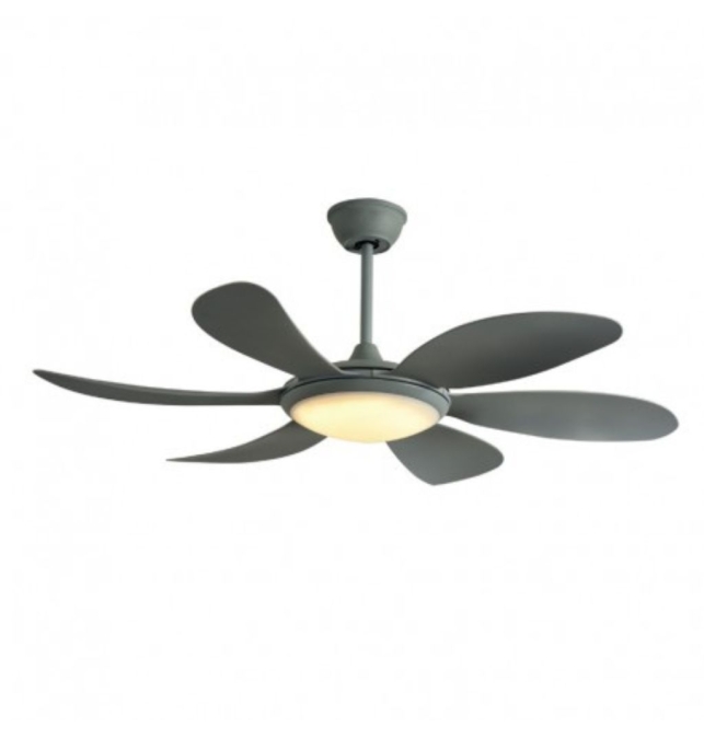 Ventilador de techo led Ráfaga 24W gris