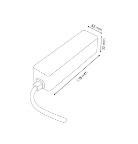 Rectificador Free Flicker para tiras Led 220V 250W