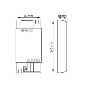 Fuente Alimentación 24V 100W 2.5A IP20 GXtronic