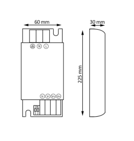 Fuente Alimentación 24V 400W 16.6A IP20 GXtronic