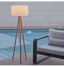 Lámpara de pie con led integrado Newgarden Chloe cable