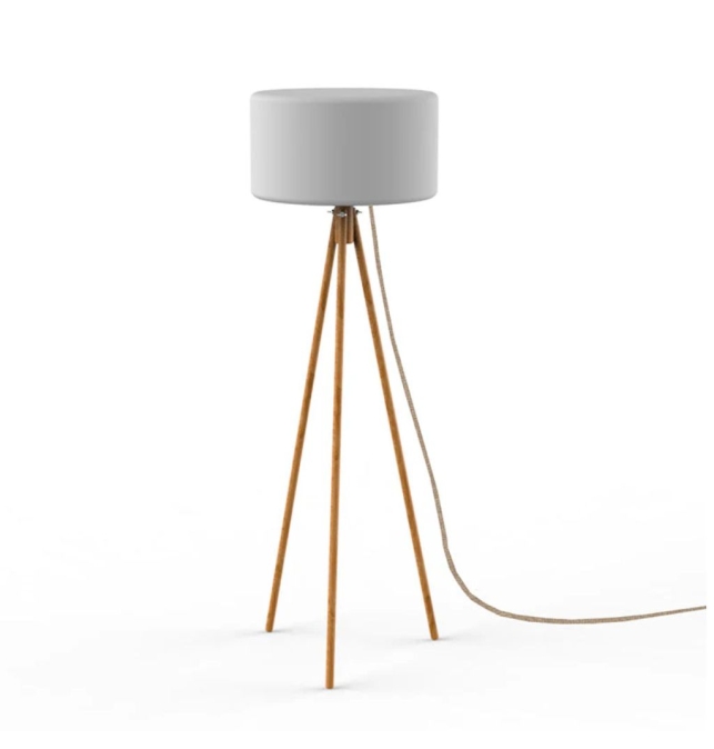 Lámpara de pie con led integrado Newgarden Chloe cable