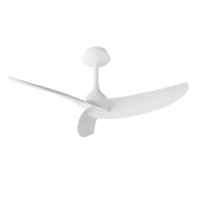 Ventilador de techo sin luz Mantra Ipanema blanco 3 aspas Ø106cm