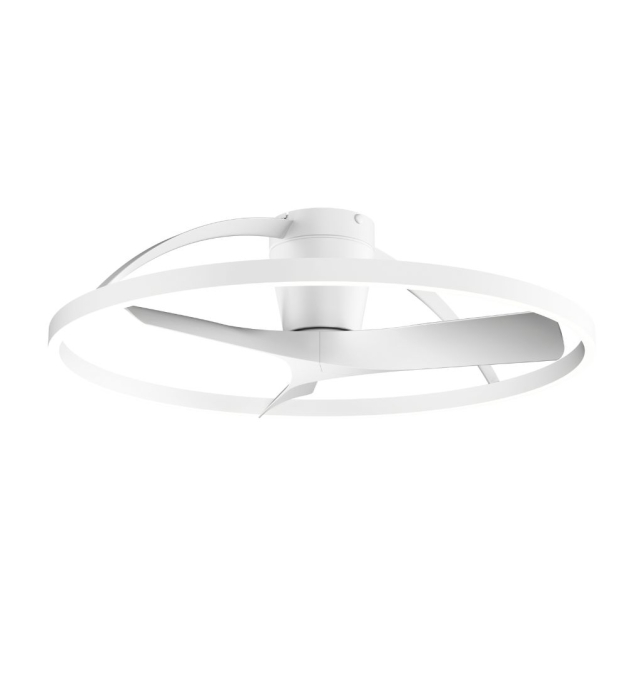 Ventilador de techo led Mantra Nepal II blanco Ø75cm