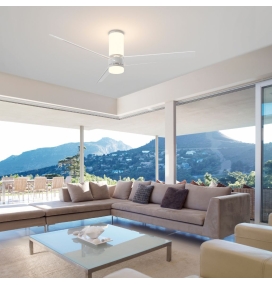 Ventilador de techo led Mantra UP DOWN blanco Ø122cm con mando y Blueetoh