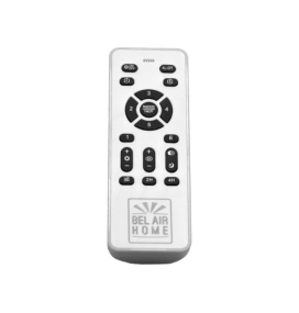 Ventilador de techo led con aspas retráctiles Ondas 72W blanco