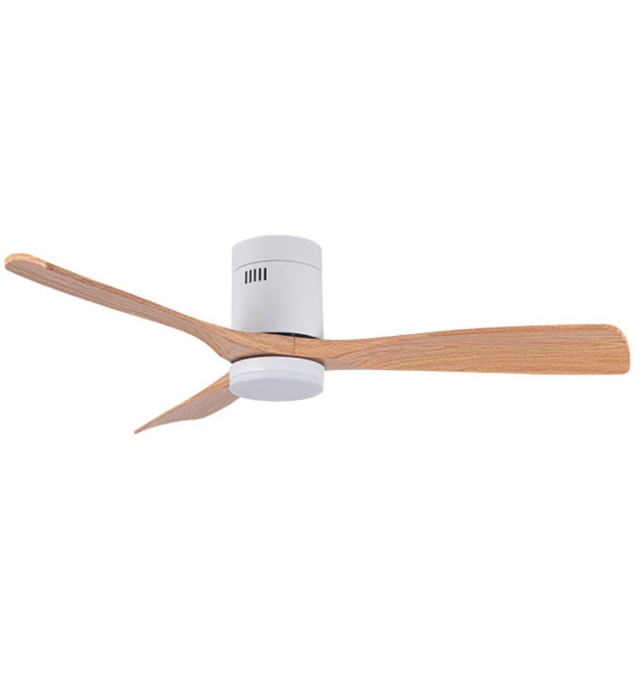 Ventilador de techo led Siroco on 40W blanco y haya