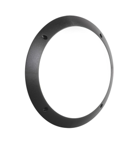 Aplique de exterior para techo o pared Fumagalli Lucía negro