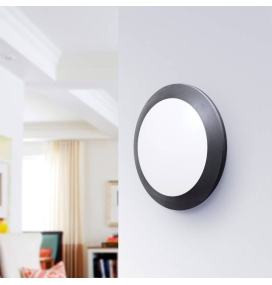 Aplique UMBERTA de Fumagalli para techo o pared negro