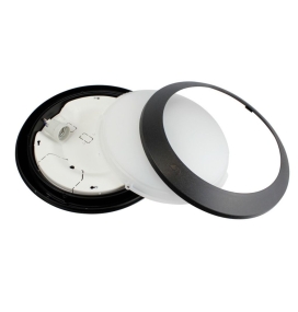 Aplique UMBERTA de Fumagalli para techo o pared negro