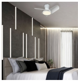 Ventilador de techo led Jueric Sky 30W blanco 60cm CCT