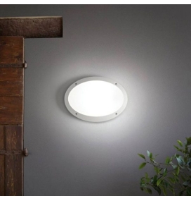 Aplique MADDI de Fumagalli gris con difusor opal