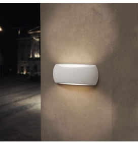 Aplique de pared exterior Fumagalli FRANCY blanco
