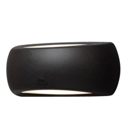 Aplique de pared exterior Fumagalli FRANCY negro
