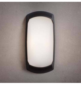 Aplique FRANCY negro de Fumagalli con difusor opal