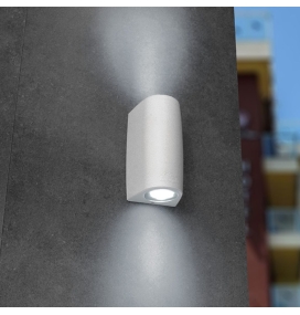 Aplique de pared exterior MARTA de Fumagalli blanco 6W CCT