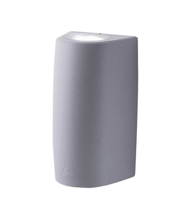 Aplique de pared exterior MARTA de Fumagalli gris 6W CCT