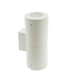 Aplique de pared exterior Fumagalli Franca blanco 6W CCT