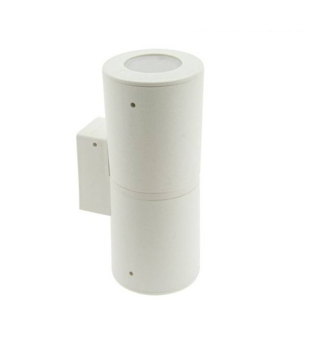 Aplique de pared exterior Fumagalli Franca blanco 6W CCT