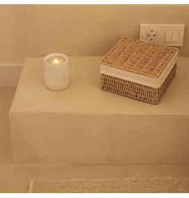 Lámpara de mesa con efecto vela Newgarden Dolo Ceramic