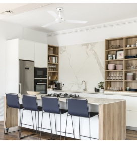 Ventilador de techo sin luz Faro Indus blanco (REACONDICIONADO)