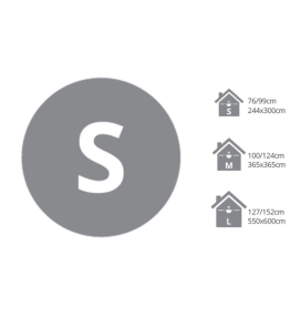 Ventilador de techo led Tauro mini 48W negro y cerezo