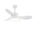 Ventilador de techo led Ginna S 36W blanco Ø97cm