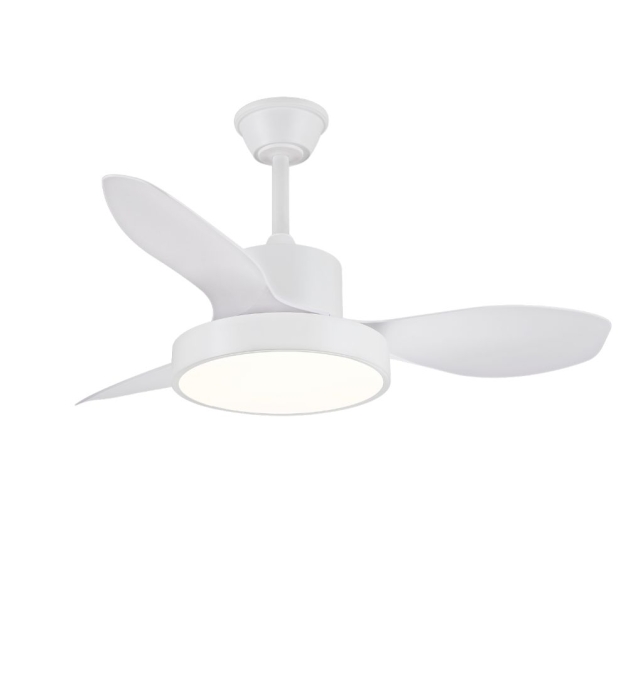 Ventilador de techo led Ginna XL 36W blanco Ø120cm