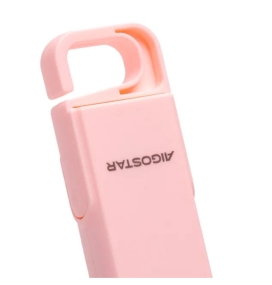 Ventilador de mano portátil con batería recargable rosa