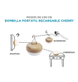 Bombilla led portátil Newgarden Cherry beige